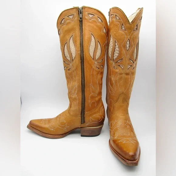 Freebird Rosie Tall Inlay Boots - Picture 2 of 6